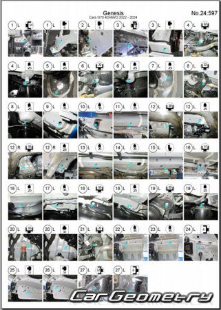 Genesis G70 Sedan (IK) 2021-2026 Body Repair Manual