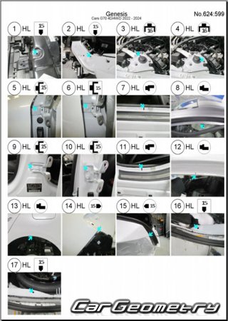 Genesis G70 Sedan (IK) 2021-2026 Body Repair Manual