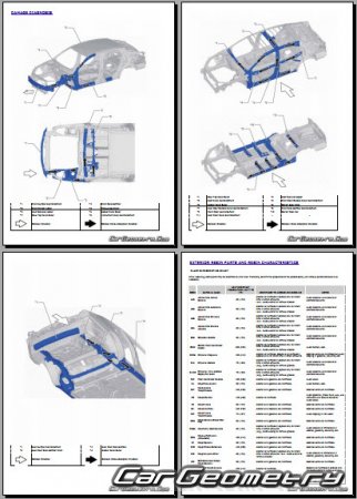   Toyota Camry Hybrid 2025-2031 Collision Repair Manual