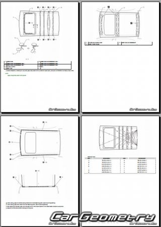   Toyota Camry Hybrid 2025-2031 Collision Repair Manual