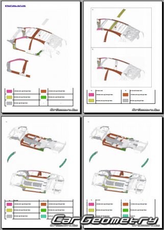  Toyota Camry Hybrid 2025-2031 Collision Repair Manual