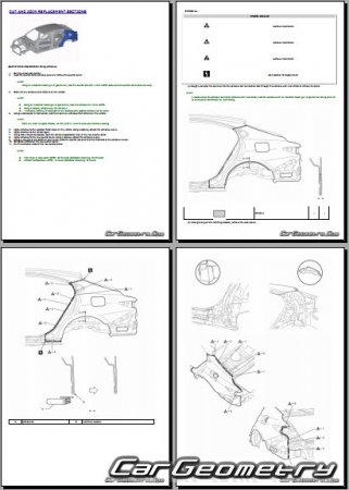   Toyota Camry Hybrid 2025-2031 Collision Repair Manual
