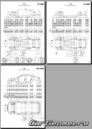 Audi A3 (8Y) Sedan 20202027 Body Repair Manuals