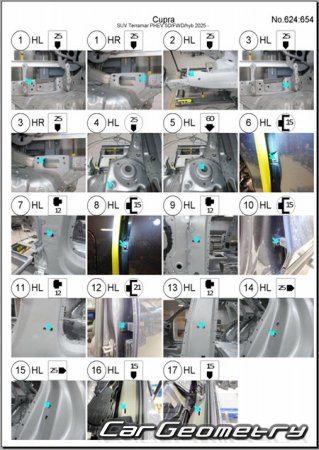 Cupra Terramar (KP1) 2025-2030 Body Repair Manual