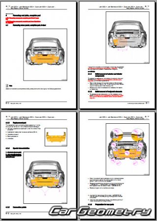 Cupra Leon (KU) 2020-2027 Body repair manual