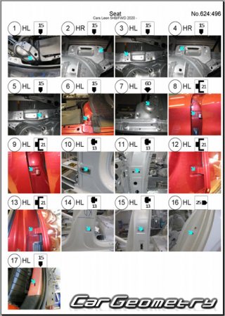 Cupra Leon (KU) 2020-2027 Body repair manual