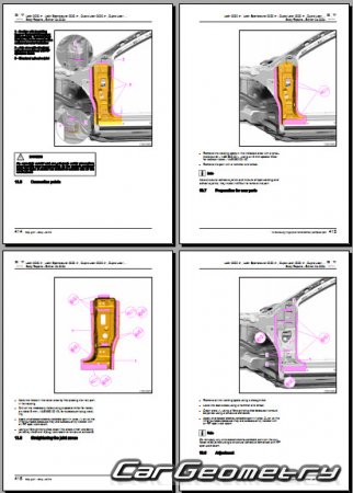 Cupra Leon (KU) 2020-2027 Body repair manual