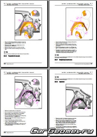 Cupra Leon (KU) 2020-2027 Body repair manual