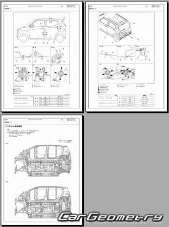 Nissan Dayz & Dayz Highway Star (B4# Series) 2024-2027 (RH Japanese market) Body dimensions