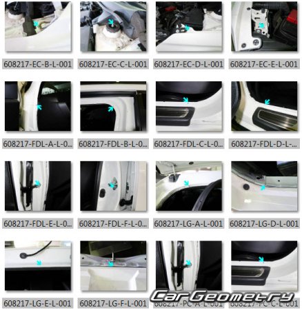 Honda WR-V (DG5) 2023-2028 (RH Japanese market) Body dimensions
