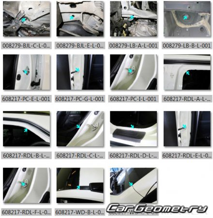 Honda WR-V (DG5) 2023-2028 (RH Japanese market) Body dimensions