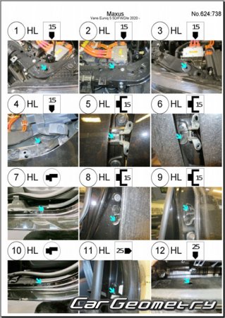   Maxus Euniq5 2020-2025 Body dimensions