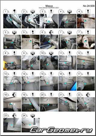   Maxus Deliver 9 (V90) 2023-2028 Body dimensions