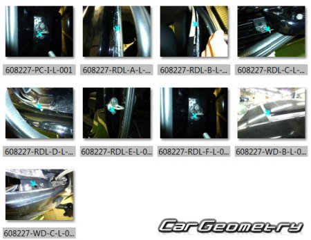 Honda Freed (GT1 GT2 GT3 GT4)  2024 (RH Japanese market) Body dimensions