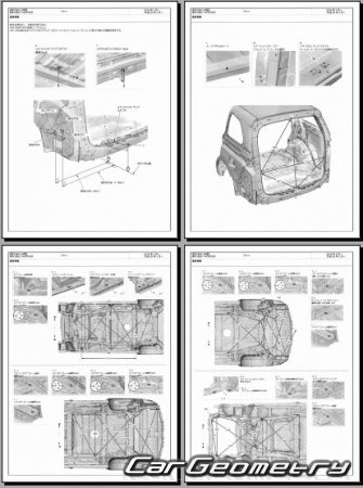 Honda Odyssey e:Hev (RC4 RC5) 2020-2025 (RH Japanese market) Body dimensions