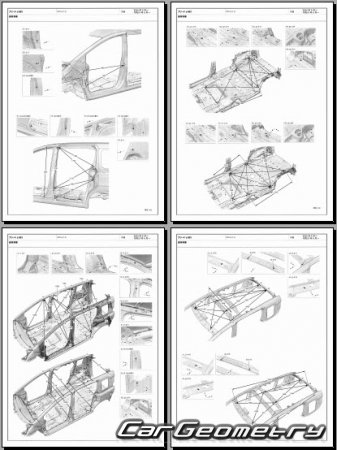 Honda Freed e:Hev (GT5 GT6 GT7 GT8) � 2024 (RH Japanese market) Body dimensions