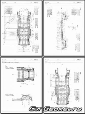 Honda Freed e:Hev (GT5 GT6 GT7 GT8) � 2024 (RH Japanese market) Body dimensions