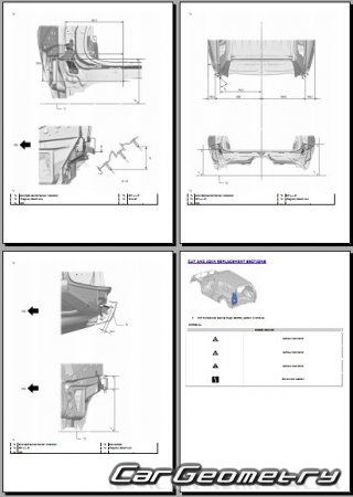 Toyota 4Runner & 4Runner HV � 2025 Collision shop manual