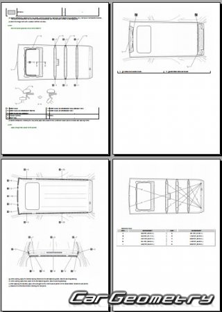 Toyota 4Runner & 4Runner HV � 2025 Collision shop manual