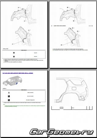 Toyota 4Runner & 4Runner HV � 2025 Collision shop manual