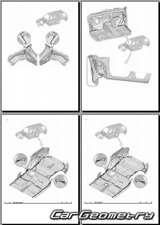 Toyota 4Runner & 4Runner HV � 2025 Collision shop manual