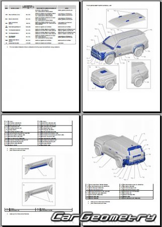 Toyota 4Runner & 4Runner HV � 2025 Collision shop manual