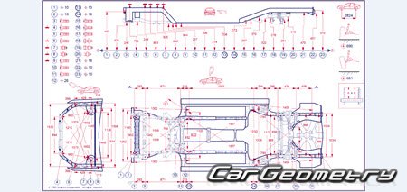 ������� ������ Toyota Camry (XV80) 2024-2031 Collision Repair Manual