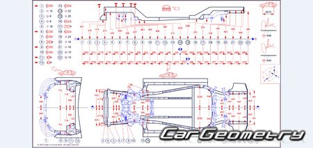   Subaru Forester (SL) 2025-2030 Body dimensions