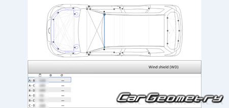   Subaru Forester (SL) 2025-2030 Body dimensions