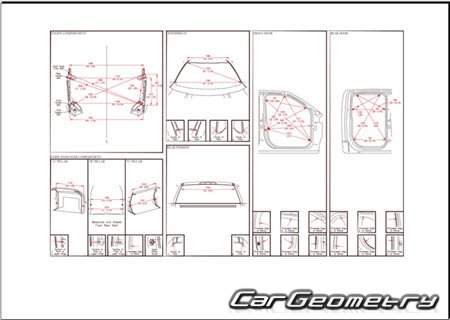 Кузовные размеры Ford F-150 Lightning 2022-2028 Body dimensions Кузовные размеры Ford F-150 Lightning 2022-2028 Body dimensions