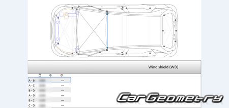 Honda Jazz / Fit (GR)  2020 Body dimensions