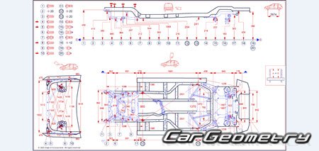 Кузовные размеры BMW X6 (G06) 2019-2030 Кузовные размеры BMW X6 (G06) 2019-2030