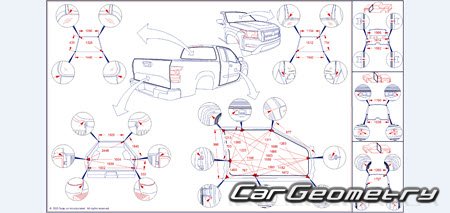 Размеры кузова Nissan Frontier (D41) King Cab 2021-2028 Размеры кузова Nissan Frontier (D41) King Cab 2021-2028