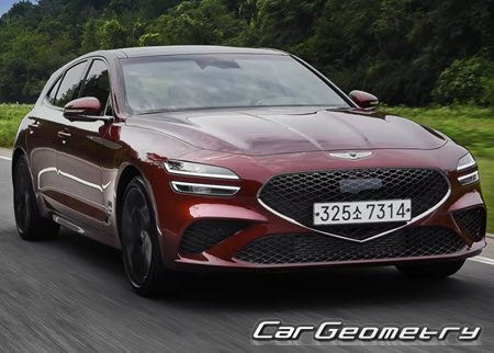 �������� ������� Genesis G70 Shooting Brake (IK) 2021-2026, ������� ������ ������ ������� �70