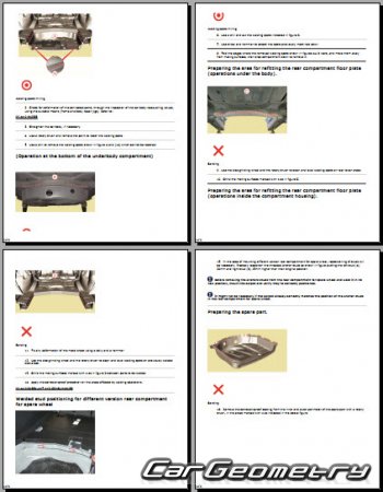   Maserati Ghibli III (M157) 2013-2023 Body Repair Manuals