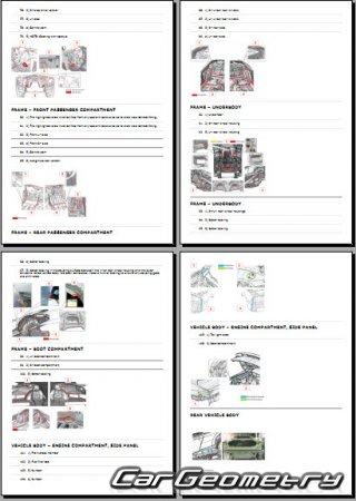   Maserati GranTurismo (M145) 20072017 Body dimensions