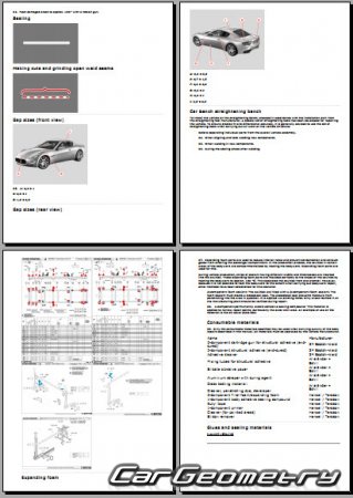   Maserati GranTurismo (M145) 20072017 Body dimensions