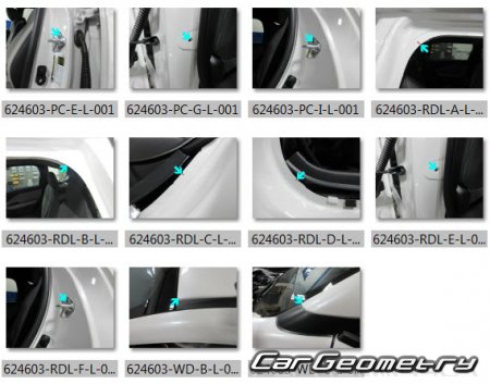  Subaru Forester (SL) 2025-2030 Body dimensions