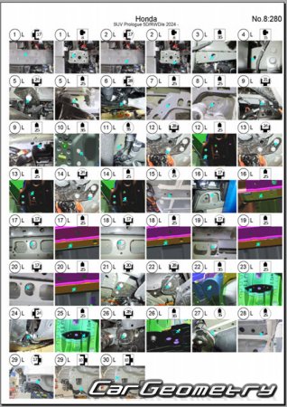   Honda Prologue 2024-2030 Body Repair Manual