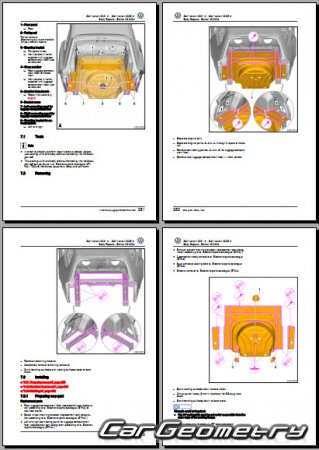 �������� ������� Volkswagen Golf Variant 2021-2026 Body Repair Manual