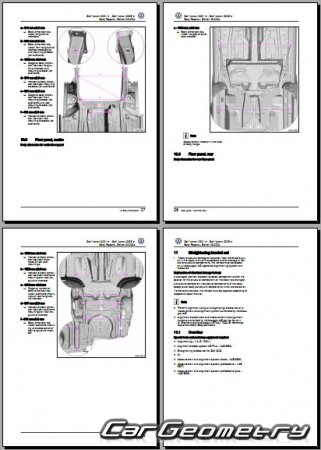 �������� ������� Volkswagen Golf Variant 2021-2026 Body Repair Manual