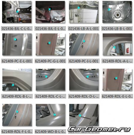 �������� ������� Volkswagen Golf Variant 2021-2026 Body Repair Manual