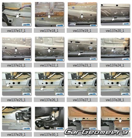 �������� ������� Volkswagen Golf Variant 2021-2026 Body Repair Manual