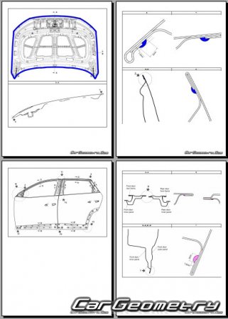 Hyundai Tucson SWB (NX4e) 2021-2027 Body Repair Manual
