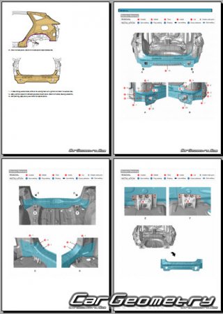 Hyundai Tucson SWB (NX4e) 2021-2027 Body Repair Manual