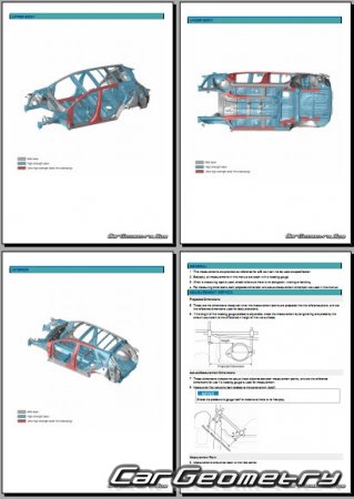 ������� ������ Hyundai Tucson (NX4) 2021-2027 Body Repair Manual