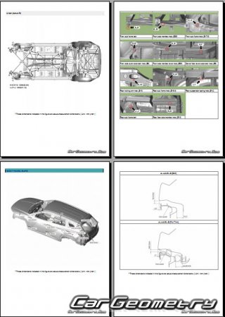 ������� ������ Hyundai Tucson (NX4) 2021-2027 Body Repair Manual