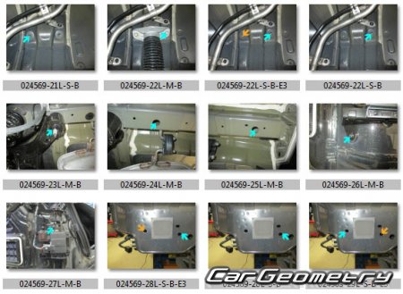 ������� ������ Hyundai Tucson (NX4) 2021-2027 Body Repair Manual