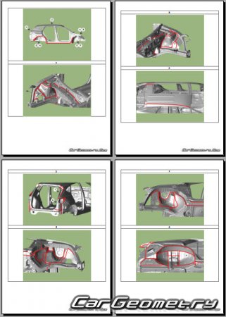 ������� ������ Hyundai Tucson (NX4) 2021-2027 Body Repair Manual