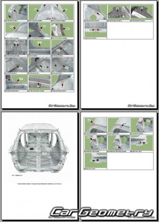 ������� ������ Hyundai Tuscon HEV (NX4e) 2021-2027 Body Repair Manual